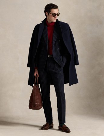 Polo Ralph Lauren Soft Cotton Turtleneck - Red - M