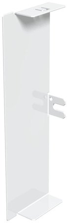 Obo Bettermann 6249833 Ändstycke vit stålplåt 60 x 200 mm, Installationsmaterial