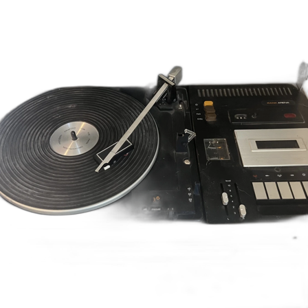 Vintage vinylspelare