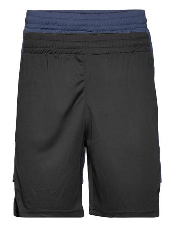 Hmlte Topaz 2-Pack Shorts Shorts Sport Shorts Svart Hummel