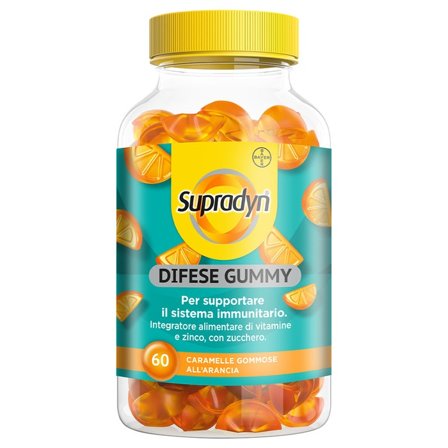 Supradyn Difese Gummy Integratore Difese Immunitarie Vitamina C