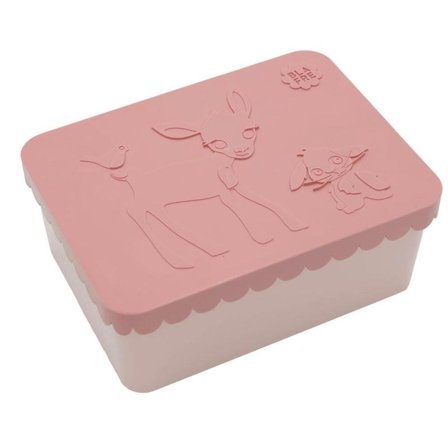 Blafre Matboks 1-rom Plast Rådyr_Rosa