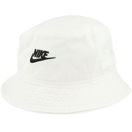 Nike - Vit bucket Hatt - Apex Future Swoosh White Bucket @ Hatstore