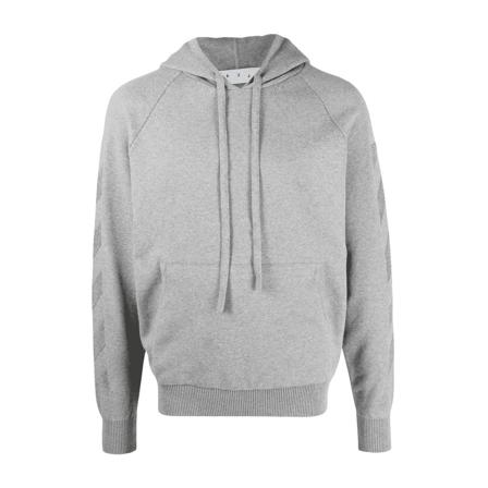 Off White, Sweatshirts & Hoodies Grijs, Heren, Maat:L