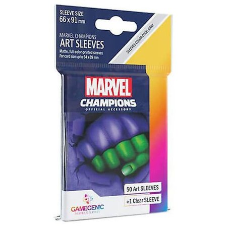 SHE HULK Korkealaatuiset Kestävät Korttipelit Marvel Champions Art Sleeves -korttisuojat (50 kpl/pakkaus)