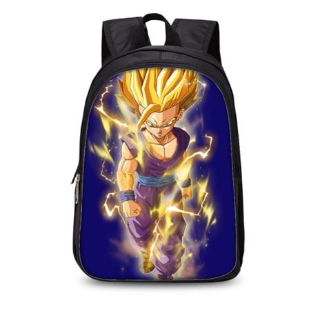 Uusi kuviollinen lasten Dragon Ball -reppu, viileä painettu lasten alakoulun reppu, kirjareput, reppu lapsille, aloita koululahja - WELLNGS style 2