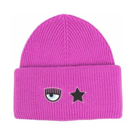 Chiara Ferragni Collection Chiara Ferragni Hoeds Purple , Paars , Dames , Maat: ONE Size Hoeden