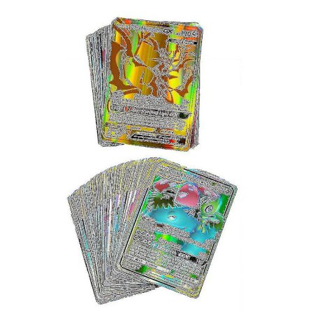 60kort Kortspil Mega Gx Ex Samling Trading Funs Gave Børn Legetøj