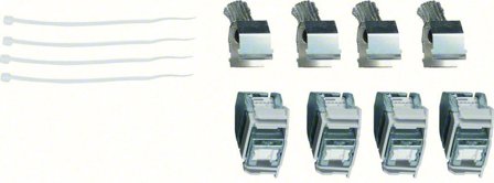 Hager TN002 Modulaarinen pistorasia 4 x RJ45, vakiomalli, Tietokoneet & internet