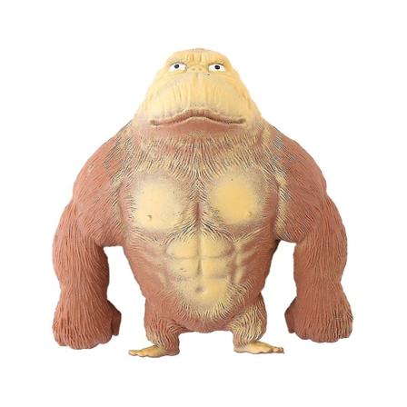 Maxi Baba Stretchy Spongy Squishy Monkey Gorilla Stress Relief Toy Vent Doll Brown 15*12
