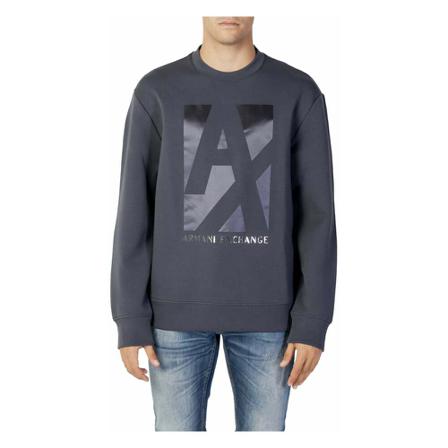 Armani Exchange, Sweatshirt Grijs, Heren, Maat:L