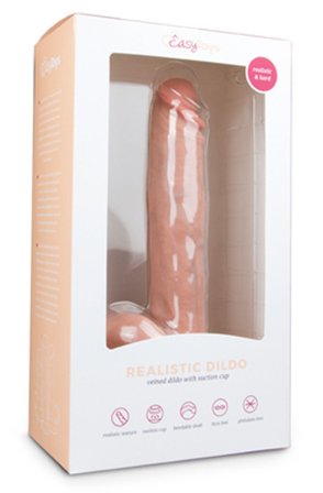 Kjøp Easytoys Realistic Dildo Flesh 26,5 cm - Dildo | God pris