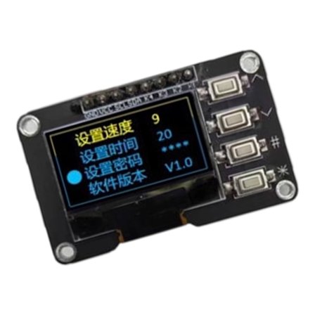 0,96 tums OLED-skärmmodul 128x64 Upplösning Hög kontrast PCD-material