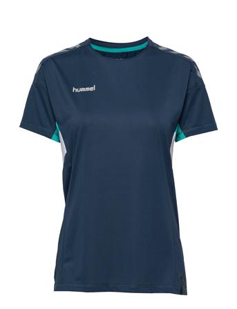 Tech Move Jersey Woman S/S Blue Hummel