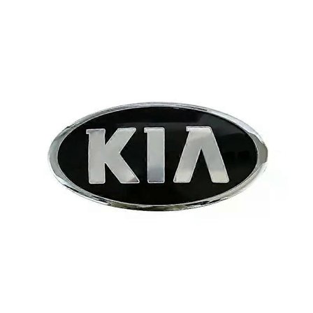 130x65mm Bil Front Huv Emblem Bakre Bagagelucka Märke Klistermärke För KIA sportage ceed sorento cerato optima picanto rio soul k5 stonic
