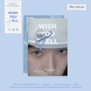 Wish you hell (photo book version 72 pg. Wendy (Red Velvet.)