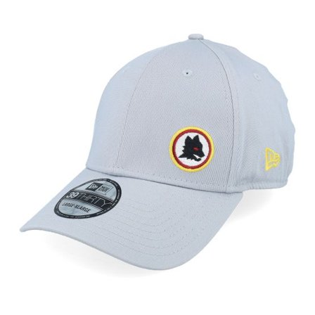 New Era - Grå adjustable Keps - AS Roma 2018 39THIRTY Grey Flexfit @ Hatstore