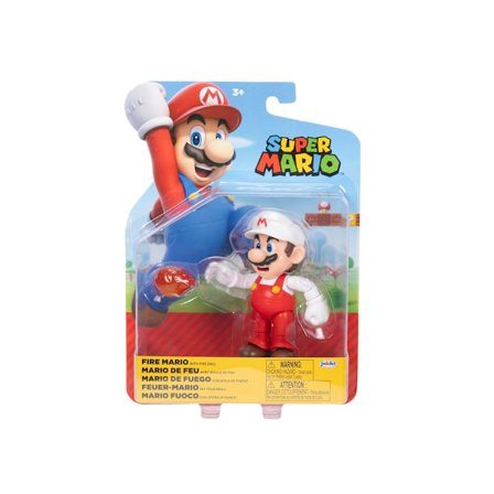 Super Mario Figur 10cm W41 Mario with Fireball