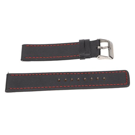 Läderklockarmband Kompatibelt med Realme Watch 2 Pro 22mm Smartwatch Läderarmbandsrem