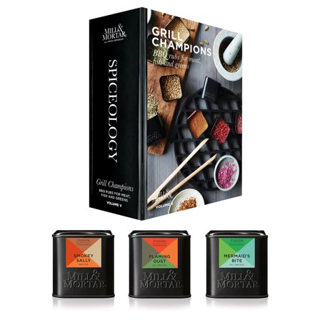 Mill & mortar Grill Champions gaveæske, 140 g | KitchenOne