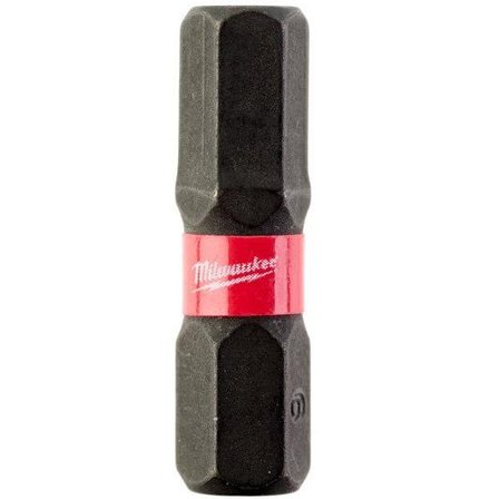 Milwaukee SHOCKWAVE Impact Duty HEX Bits 2-pak 6x25 mm, Maskintilbehør & forbrugsvarer