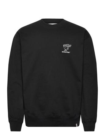Printed Crewneck Revolution Black