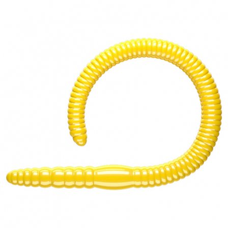 Libra Lures Flex Worm 95 Krill (10-pack) - Yellow