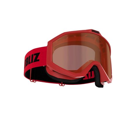 Bliz Liner Contrast - Orange Red i Rød