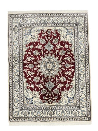 Medallion Small Nain Rug 150X206 Wool