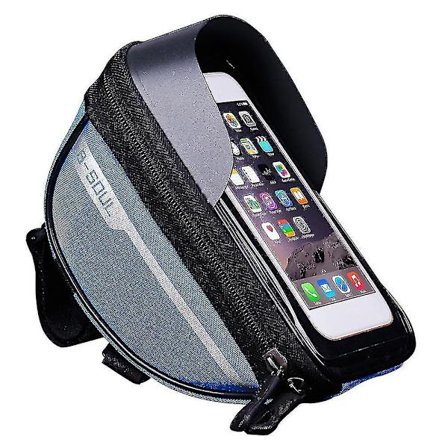 Cykel Hovedrør Styr Mobiltelefon Taske Holder Taske Cykeltaske Vandtæt Touchscreen Polyester Cykel Ba