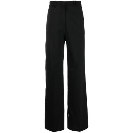 Jacquemus, Wide Trousers Zwart, Dames, Maat:XS