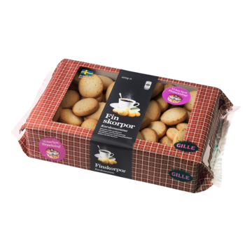 Finskorpor Kardemumma Gille 600g