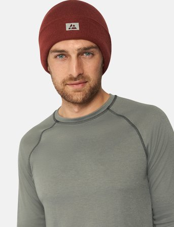 Danish Endurance Polyester Beanie - Red - ONE SIZE