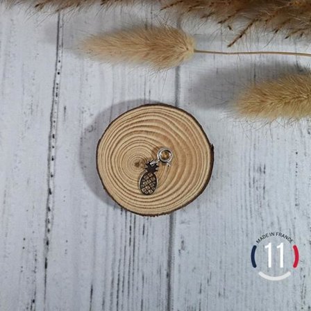 Hängen - MADE IN FRANCE - Silverpläterade - 11. Ananas