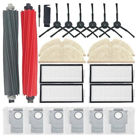 For Roborock Q5 Pro Hovedsidebørste Hepa Filter Moppeklut Støvposer