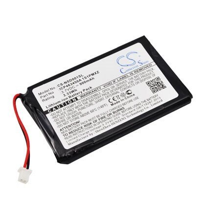 Batteri for DAB Digital til AudioVox IHDP01A, IHDP01A bærbar HD/FM-radiospiller