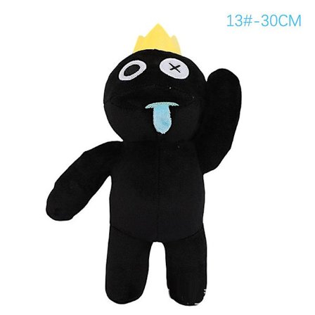 Rainbow Friends utstoppede dyreleker Blå Monster Myk plysjdukke for barn Fans [DB]