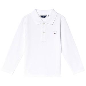 Kids - GANT White Logo Polo Shirt 92cm (2 years) - Tops - 92cm (2 years) - White