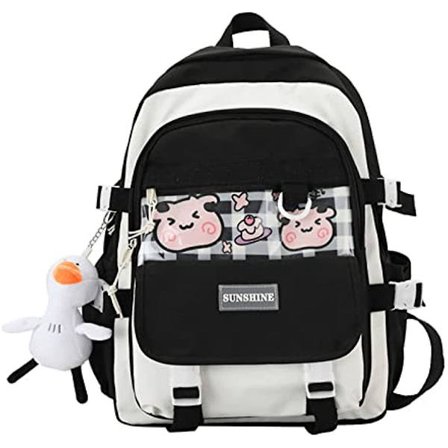 Kawaii Ryggsäck Japansk Anime Harajuku Skolväska För Kvinnor Tonåringar Ryggsäck