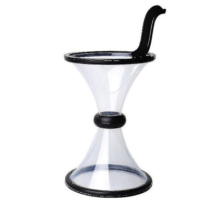 Kreativ Transparent Vortex Spargris Gravity Circling Sparlåda Vortex Bank (haoyi)-yuhao