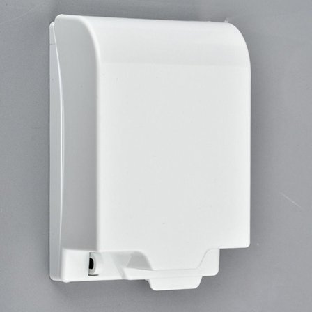 Afbryder Beskyttelsesdæksel Stik Vandtæt Boks HVID