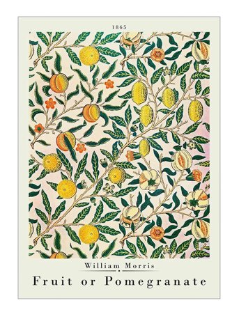 Poster & Frame William Morris - Pomegranate - Green - 30X40CM