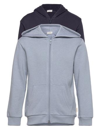 Sweat Jacket W. Hood Minymo Blue