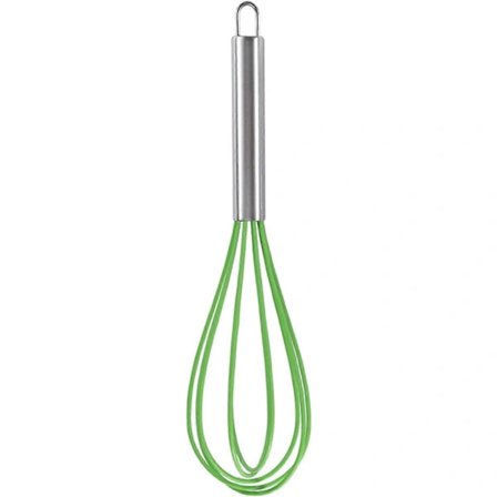 Manuel silikonepisker manuel æggepisker holdbare køkkenredskaber bageværktøj kagebageværktøj mixer 30 cm