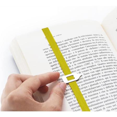 2 STK Bokmerke - Elastisk bokmerke passer til alle bøker - Perfet yellow