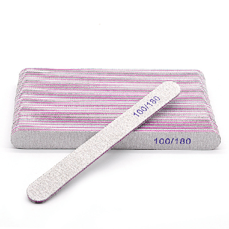 Profesjonell neglefil, 20 stk dobbeltsidig neglefil - 100/180 G