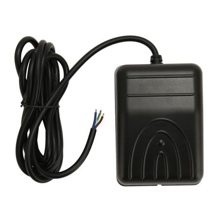 16A 250V AC Høj Effekt Selv-Nulstillende Vandtæt Fodpedal Kontrolkontakt 2 meter Kabel 3 Leder FS211W3B