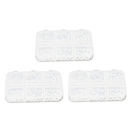 3 Laatikkoa Kynsilakkakoristeita Tekokoralleja Eri Kokoisia Kiiltäviä Kannettavia Manikyyrikoristeita Koruja Meikki- ja Käsitöihin