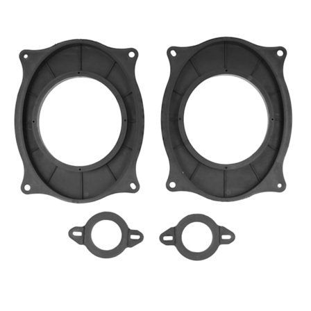 4 st Car Audio Stereo Högtalaradapter Montering Fäste Ringar Ersättning för Highlander Camry Reiz Levin 12‐16
