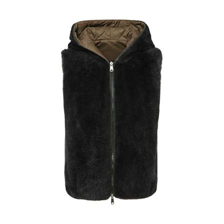 Brunello Cucinelli, Vests Czarny, Kobieta, Rozmiar: M